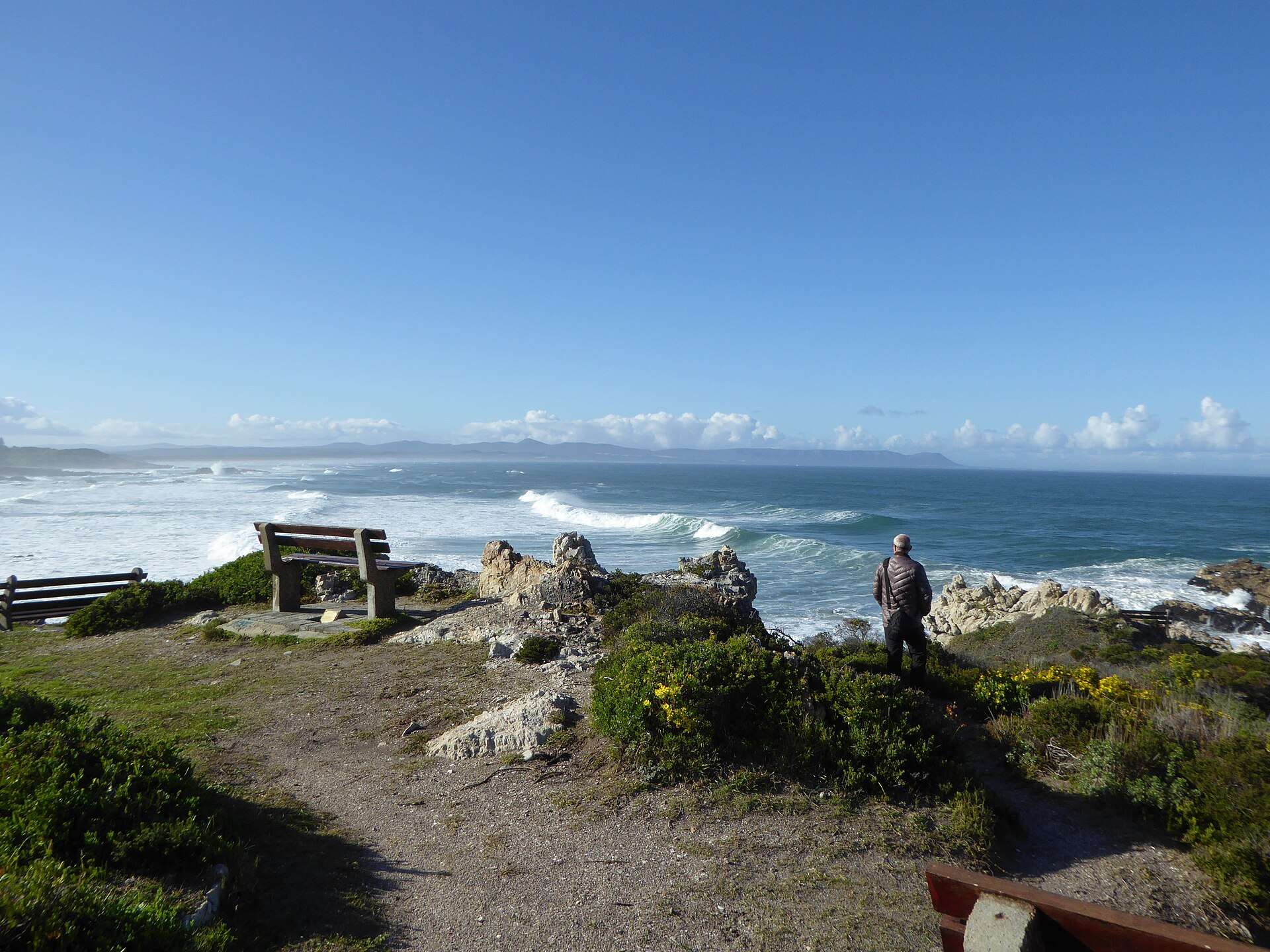 The cliff path over Walker Bay, Hermanus